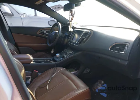 2016 Chrysler 200 C Platinum from USA, damaged, VIN 1C3CCCCB2GN189870